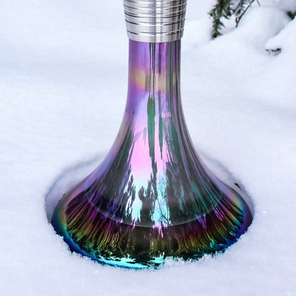 Shisha in de sneeuw